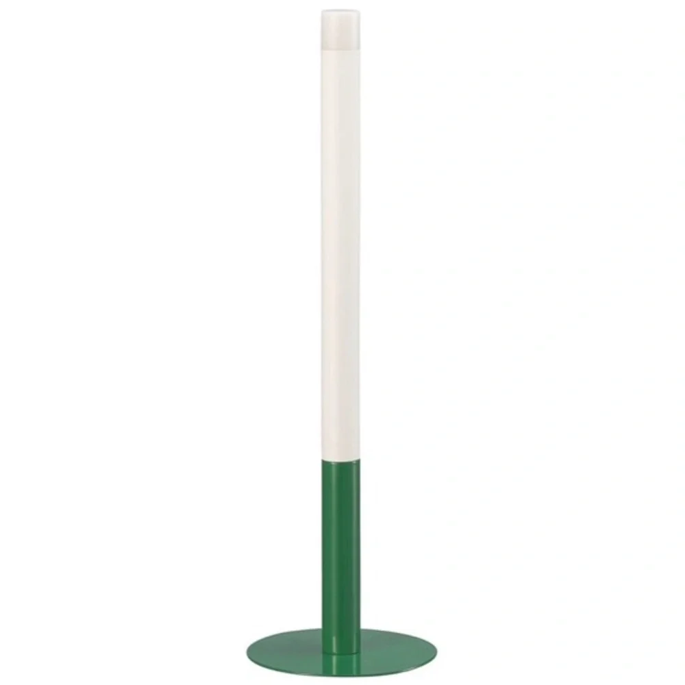 IKEA Green and White Holiday Candle Holder led light new Christmas decor